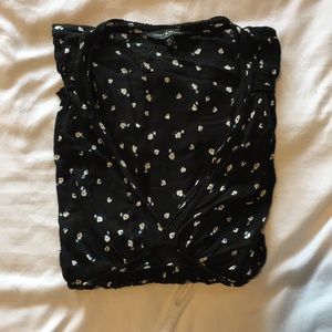 Lucky Brand V-Neck Blouse